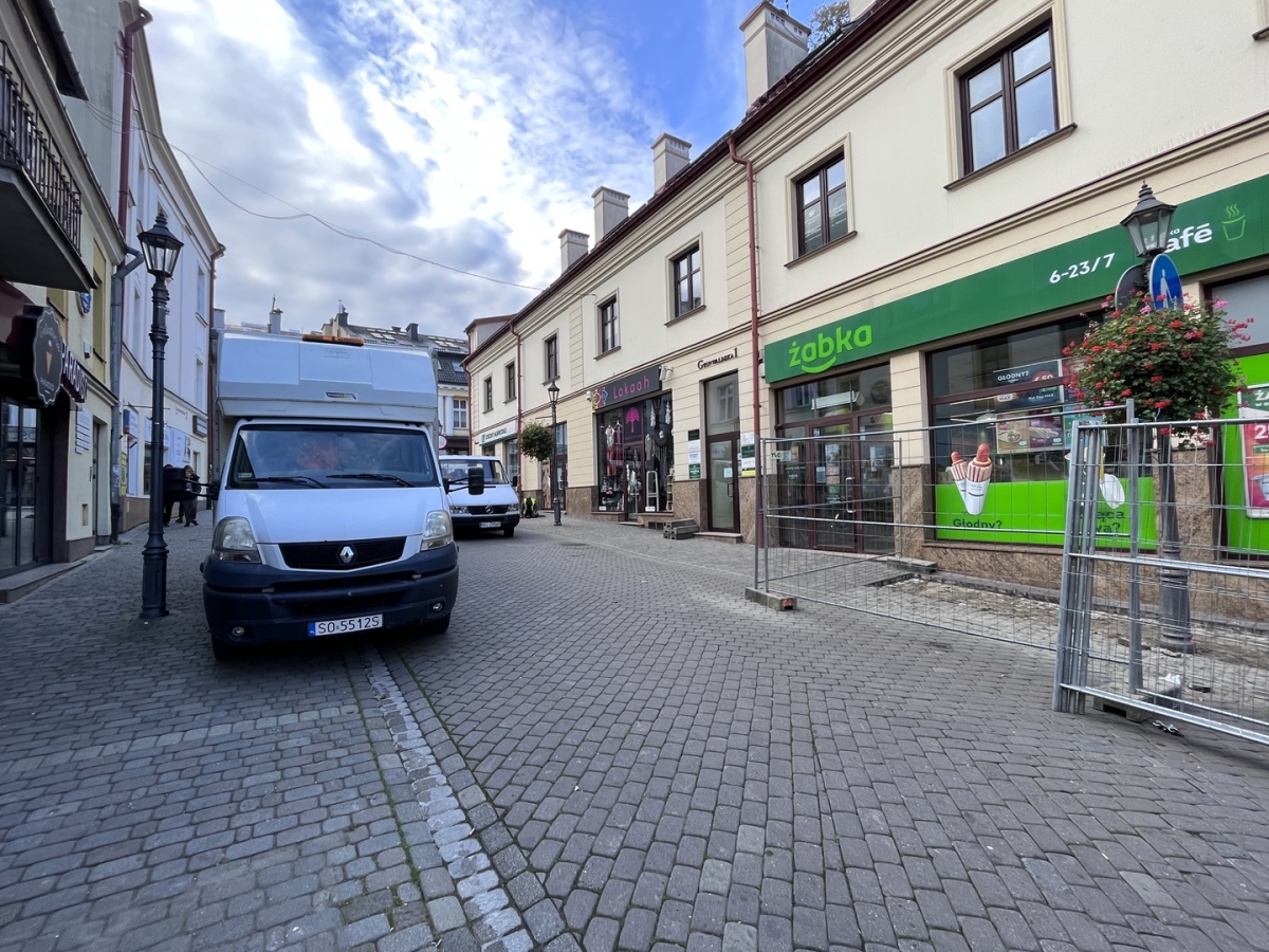 Przebudowa ul. Grunwaldzkiej [październik 2023]